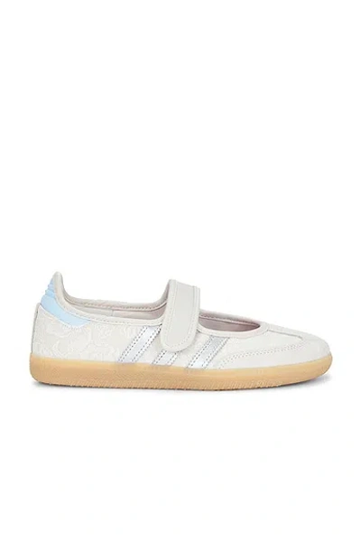 Adidas Originals Samba Jane Sneaker In White