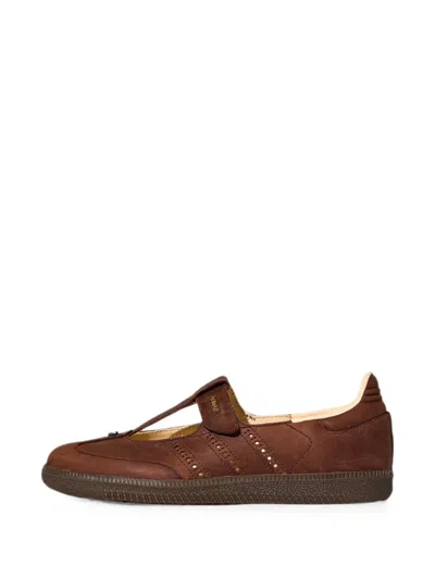 Adidas Originals Samba Jane Sneakers In Brown