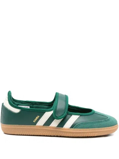 ADIDAS ORIGINALS SAMBA JANE THREE-STRIPE SNEAKERS