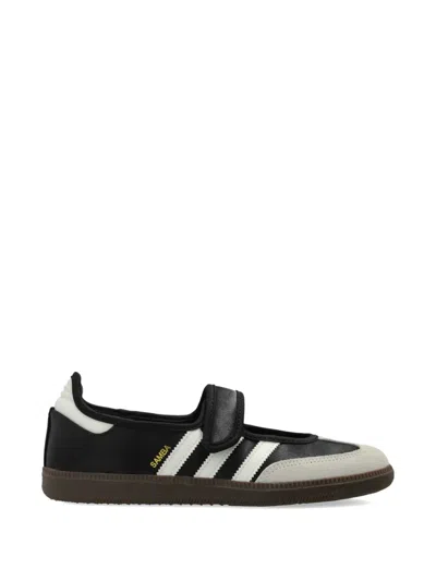 Adidas Originals Samba Jane Touch-strap Ballet Flats In Multi