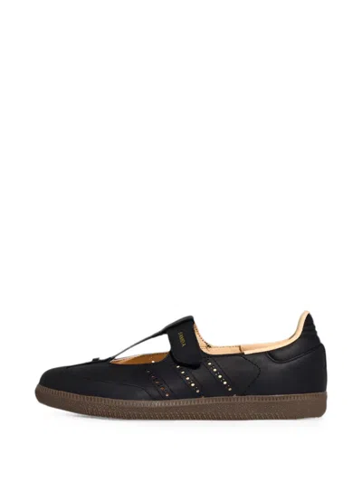 Adidas Originals Samba Jane Touch-strap Sneakers In Black