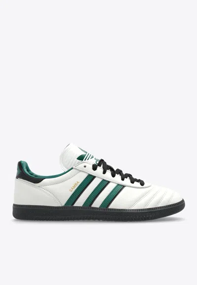 Adidas Originals Japan Snake-effect And Leather Sneakers In White