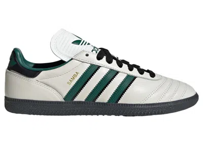 Pre-owned Adidas Originals Samba Jp Sneakers In Core White/collegiate Green/carbon