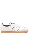 ADIDAS ORIGINALS SAMBA LEATHER SNEAKERS