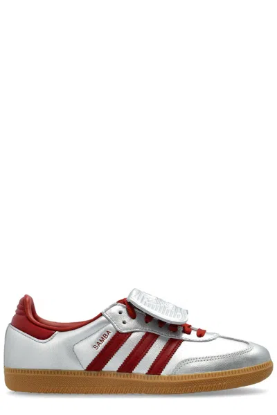Adidas Originals Samba Long Tongue Shoes In Silver