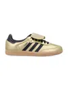 Adidas Originals Low-top Rubber Sole Sneaker In Gold