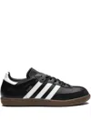 Adidas Originals Womens Adidas Samba Lt Patent-leather Low-top Trainers In Black