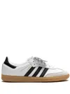 Adidas Originals Samba Lt Leather Low-top Sneakers In White