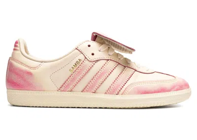 Pre-owned Adidas Originals Samba Lt Distressed Pack (women's) Sneakers In Cream White/shock Pink