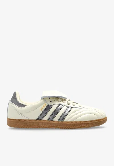 Adidas Originals Samba Lt Leather Low-top Sneakers In White