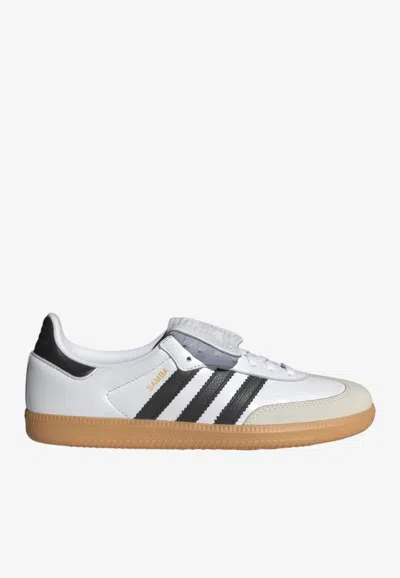 Adidas Originals Samba Lt Leather Low-top Sneakers In White