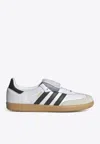 Adidas Originals Samba Lt Leather Low-top Sneakers In White