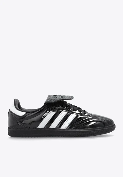 ADIDAS ORIGINALS SAMBA LT PATENT LEATHER LOW-TOP SNEAKERS