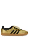 Adidas Originals Low-top Rubber Sole Sneaker In Black