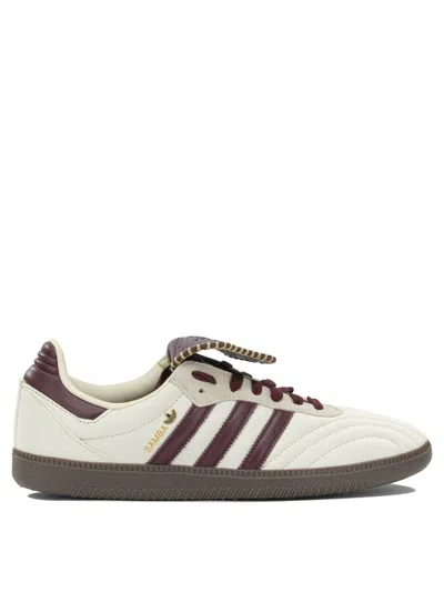 Adidas Originals Samba Fold-over Tongue Sneakers In Neutral