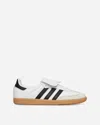 Adidas Originals Samba Lt Leather Low-top Sneakers In White