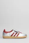 Adidas Originals Samba Lt Sneakers In Silver Leather In Silver