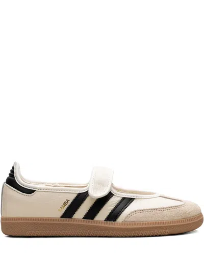 Adidas Originals Samba Mary-jane Sneakers In Neutral