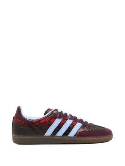 Adidas Originals Samba Og Animal-print Sneakers In Multi