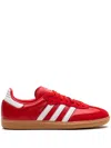 Adidas Originals Gazelle Indoor Sneakers In Suede In Red