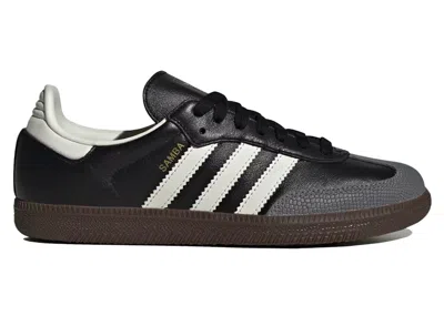 Pre-owned Adidas Originals Samba Og Black Gold (women's) Sneakers In Core Black/off White/gold Metallic In Multi