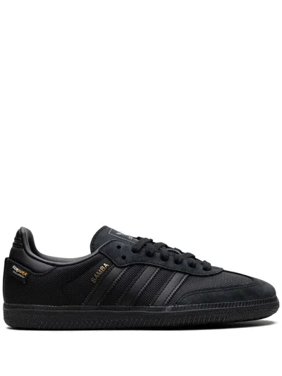 Adidas Originals Samba Decon Leather Sneakers In Black