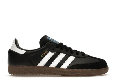 Pre-owned Adidas Originals Samba Og Black White Gum (women's) Sneakers In Cloud White/core Black/clear Granite