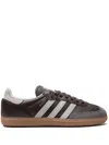 Adidas Originals Elisabetta Franchi Elisabetta Franchi Floral-appliqué Satin Dress In Brown