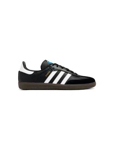 Adidas Originals Kids' Samba Og C "black Gum" Sneakers In Cbftgu