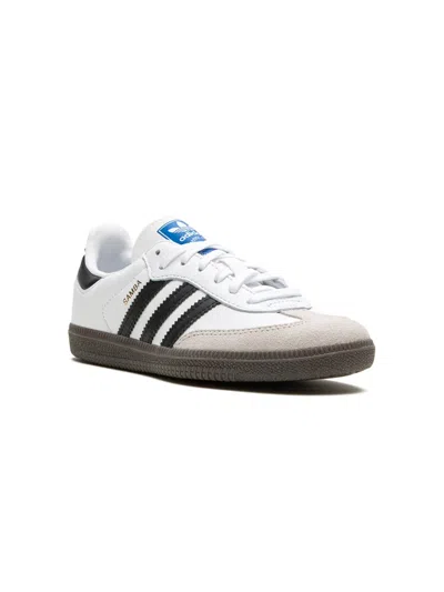 ADIDAS ORIGINALS SAMBA OG C "WHITE/BLACK" SNEAKERS