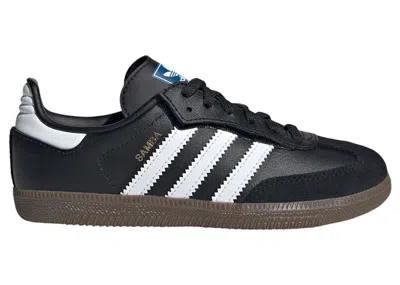 Pre-owned Adidas Originals Samba Og Comfort Closure Sneakers In Core Black/cloud White/gum In Multi