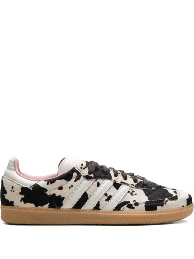 Adidas Originals Samba Og "cow Print" Sneakers In Brown