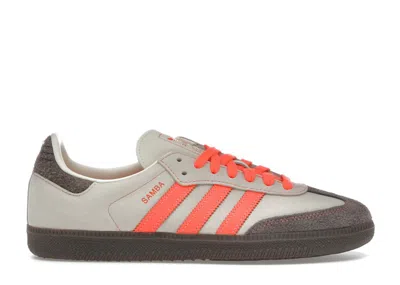 Pre-owned Adidas Originals Samba Og Cream (women's) Sneakers In Solar Orange/cream White