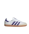 Adidas Originals Samba Logo-patch Sneakers In White