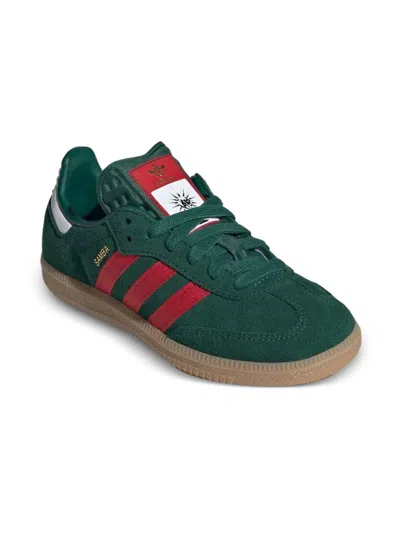 Adidas Originals Kids' Samba Og "fifa World Cup 2026 Portugal" Sneakers In Green