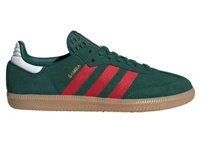 Pre-owned Adidas Originals Samba Og Fifa World Cup 2026 Portugal Sneakers In Team Dark Green/better Scarelet Red/gum