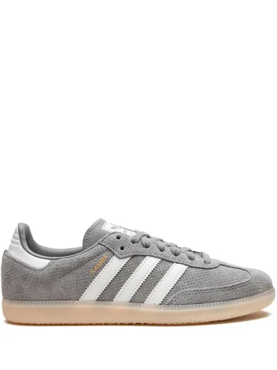 Adidas Originals Samba Og "grey Bliss Orange" Sneakers