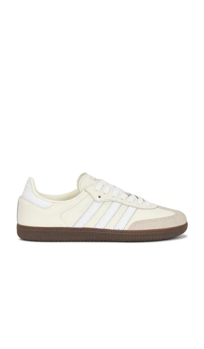 Adidas Originals Samba Og In White & Wonder Alumina