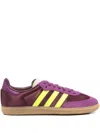 Adidas Originals Samba Og Lace-up Sneakers In Purple