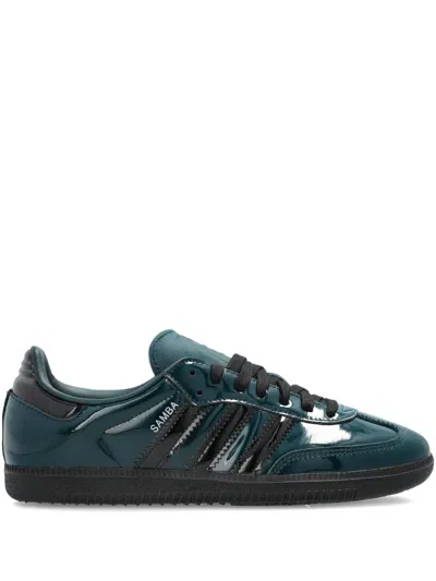 Adidas Originals Samba Og Lace-up Sneakers In Blue