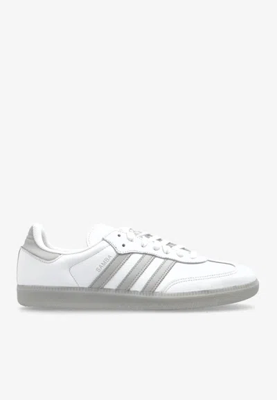 Adidas Originals Samba Og Leather Low-top Sneakers In White