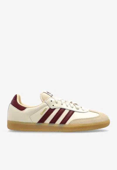Adidas Originals Samba Og Leather Low-top Sneakers In Multi