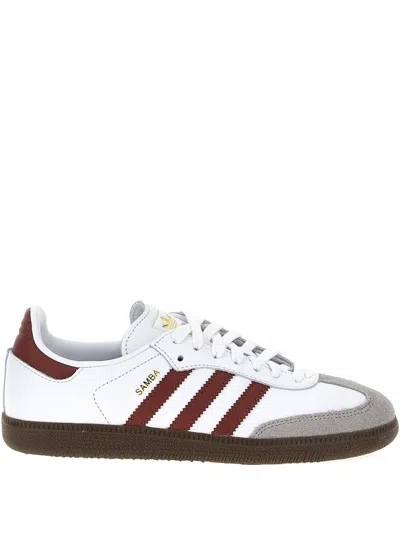 Adidas Originals Samba Og Leather Sneakers In White
