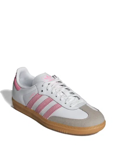 Adidas Originals White Kids Samba Og Sneakers In Multi