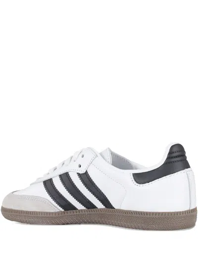 Adidas Originals Samba Og Leather Sneakers In White