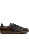 Adidas Originals Samba Og "core Black/collegiate Green/cream White" Sneakers In Black