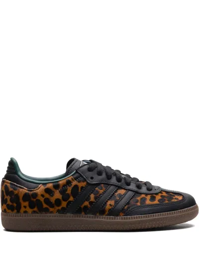 Adidas Originals Samba Og "core Black/collegiate Green/cream White" Sneakers