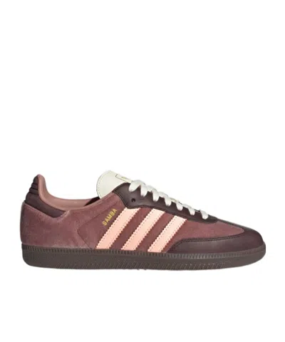 Adidas Originals Samba Og Low-cut Casual Shoes In Brown