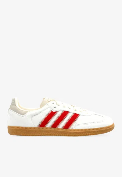 Adidas Originals Samba Og Low-top Sneakers In Cream
