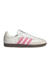 Adidas Originals Samba Og Sneakers In White And Bright Pink In White